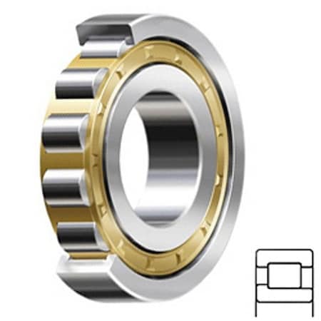 Fag Bearings Cylindrical Roller Bearing, 50MM Bore, Straight, 90MM Outside Diameter NJ210-E-XL-M1-C3